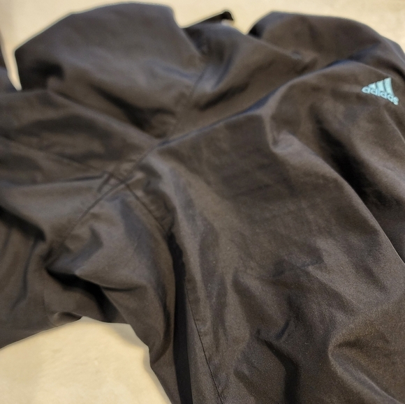 Adidas Track Joggers Vintage Y2k Black Blue Women's Pants‎ Size XL - Picture 6 of 16